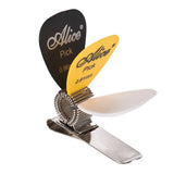 Accessoire de guitare en métal – support discret pour médiators.