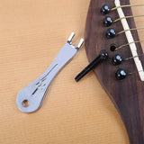 Extracteur de chevilles pour guitare folk en alliage durable
