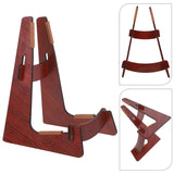 Stand guitare portable pour instruments en bois marron